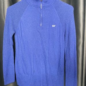 VINYARDVINES 3/4 quarter zip sweater M